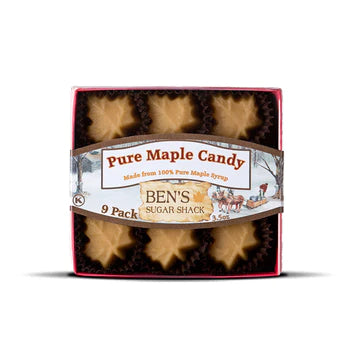 Pure Maple Candy Maple Leaves 9 Pack
