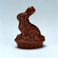 Chocolate Rabbit-n-Basket 3oz