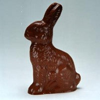 Solid Chocolate Sitting Rabbit (6 oz.)